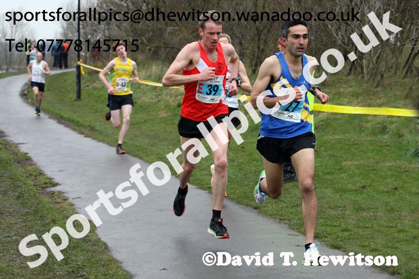Senior mens Northern 12 Stage Road Relay, Sunderland. Photo: David T. Hewitson/Sports for All Pics